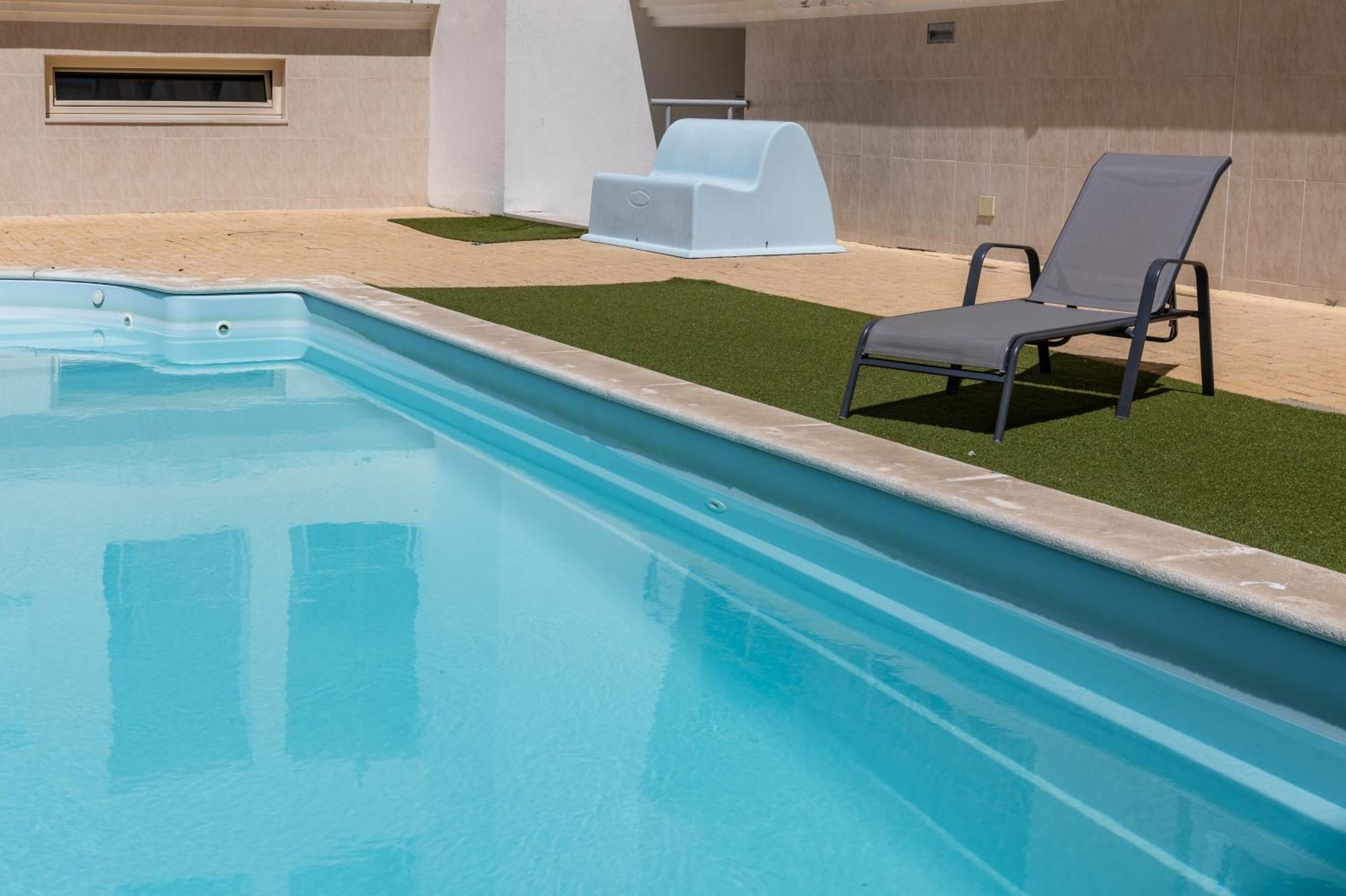 Lua Do Mar - T2 - Piscina - Fte Ao Mar- Central Nazaré Exterior foto